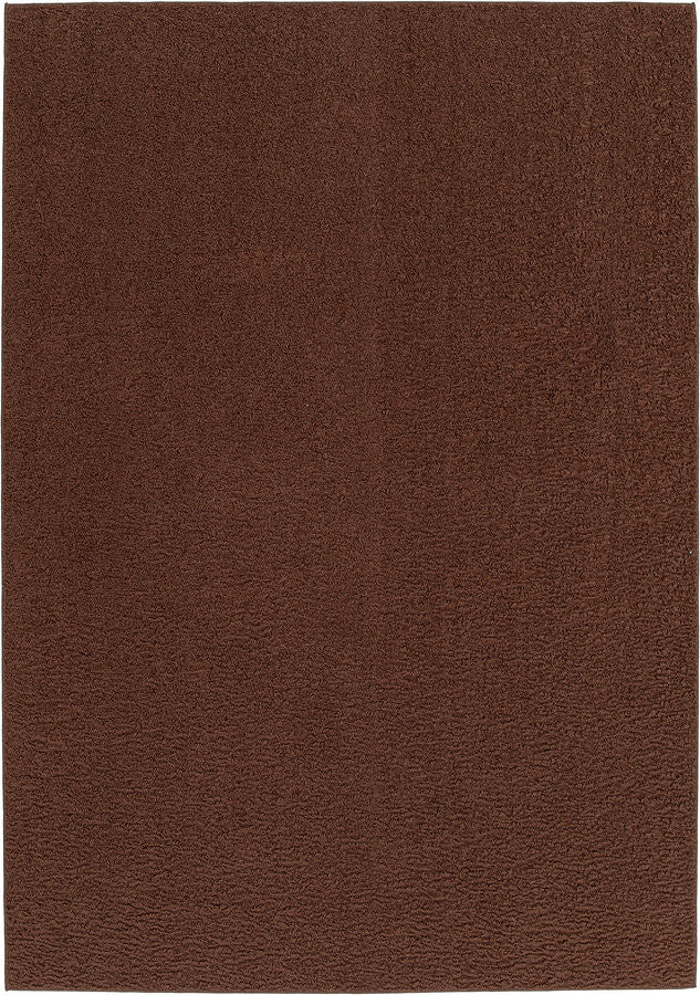 Tapis poils courts NOBU uni effet bouclette