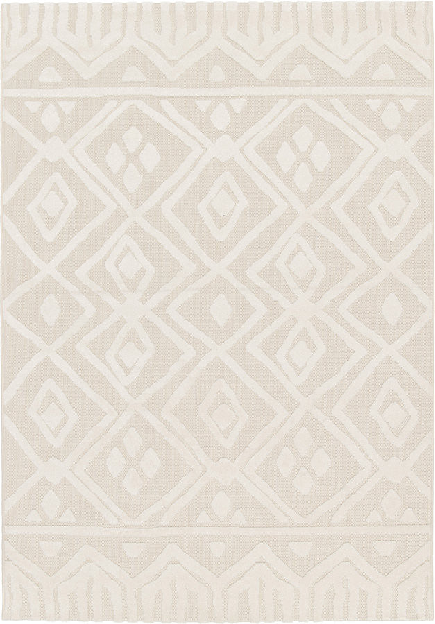 Tapis poils ras RICCI motif abstrait