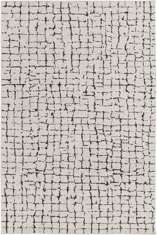 Tapis poils ras NEBULIA motif abstrait