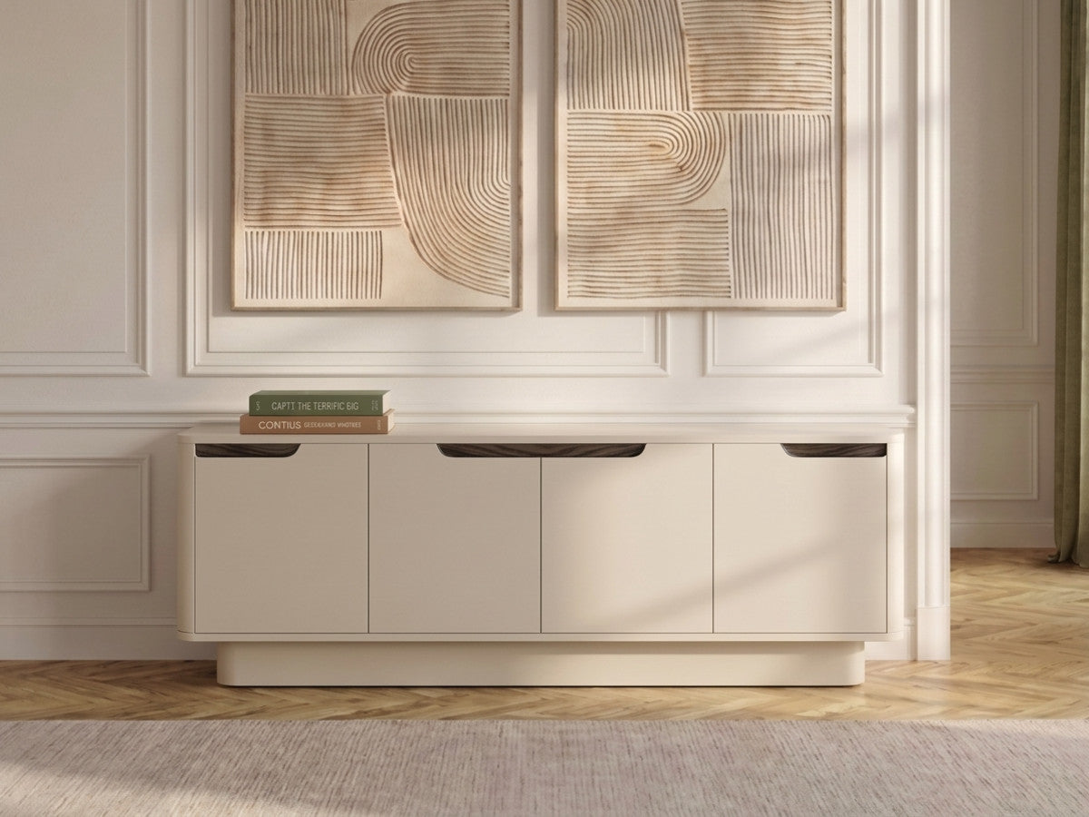 Tv-meubel 4 deuren 200 cm MONCEAU