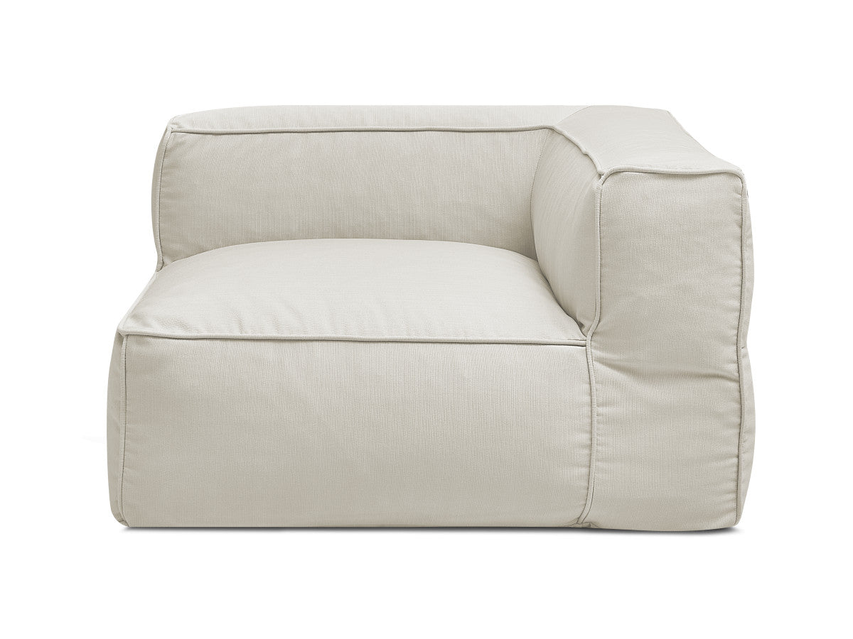 Angle pour canapé de jardin modulable GIULIA avec bâche de protection