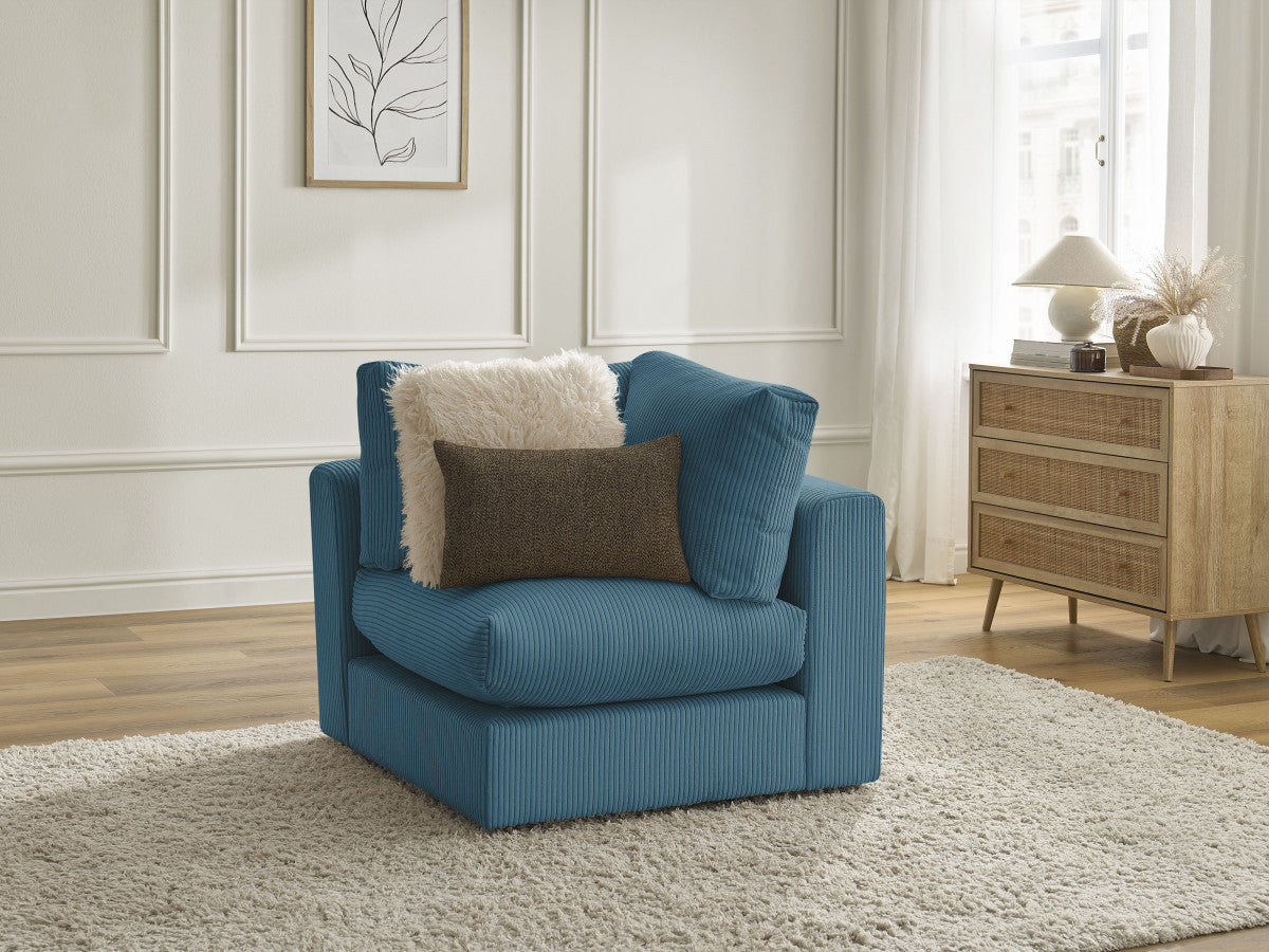 Hoekbank PARIS modulair in corduroy