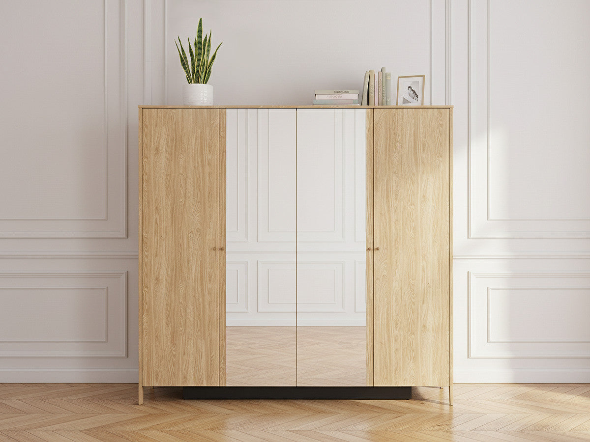 Armoire 220 cm 4 portes MADDY