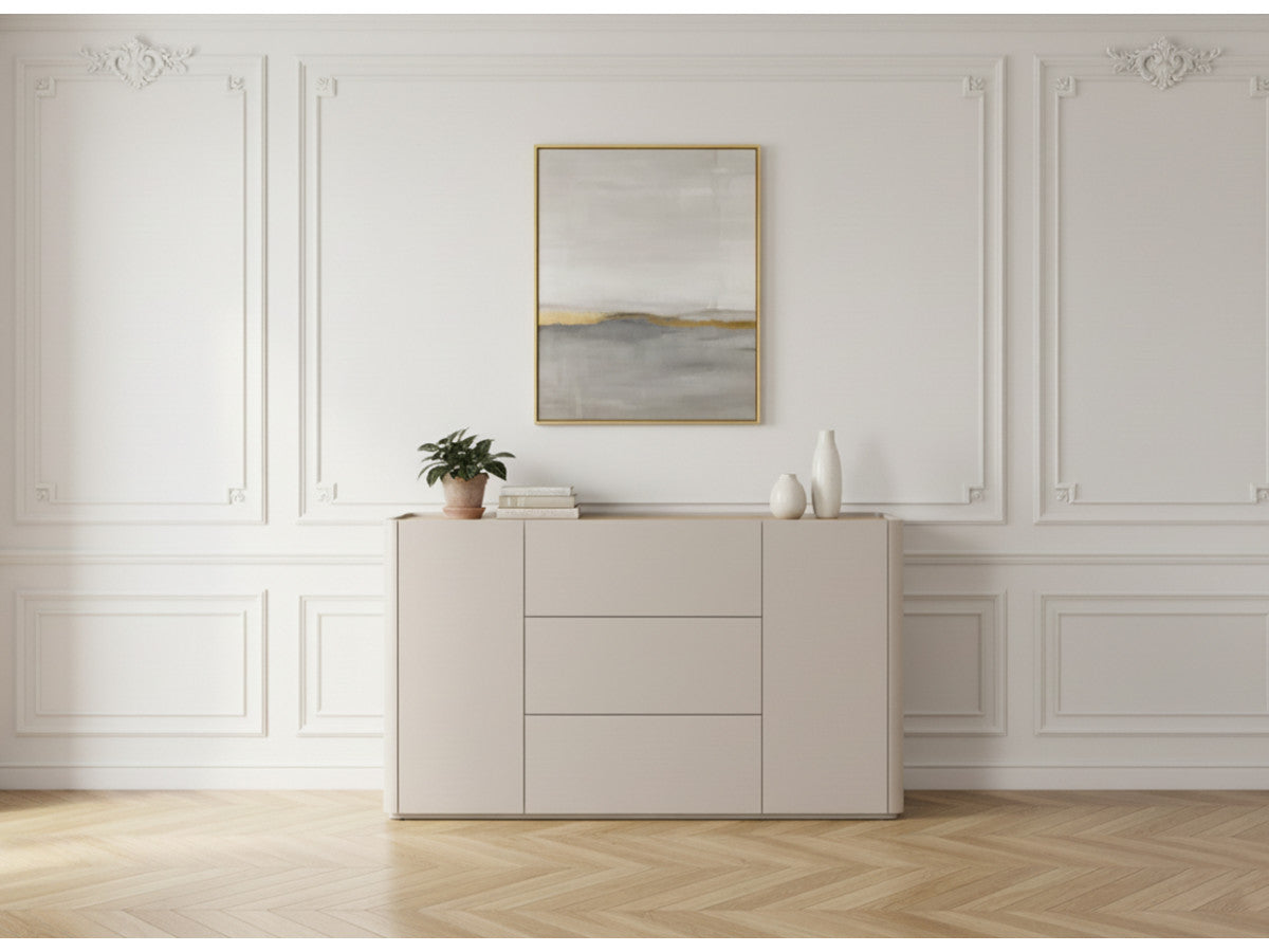 Buffet 2 portes 3 tiroirs 150 cm ANYRA