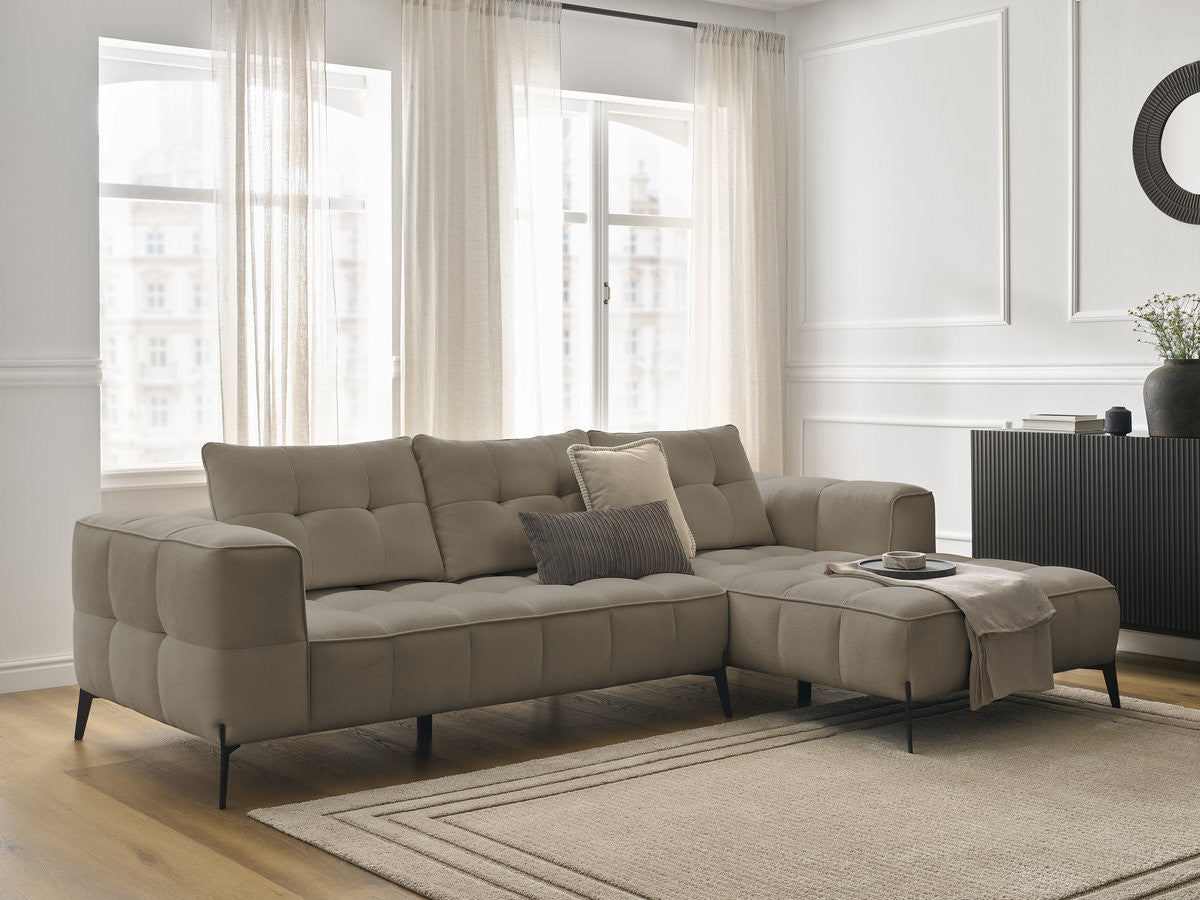 Vaste hoekbank ANIS structuurstof