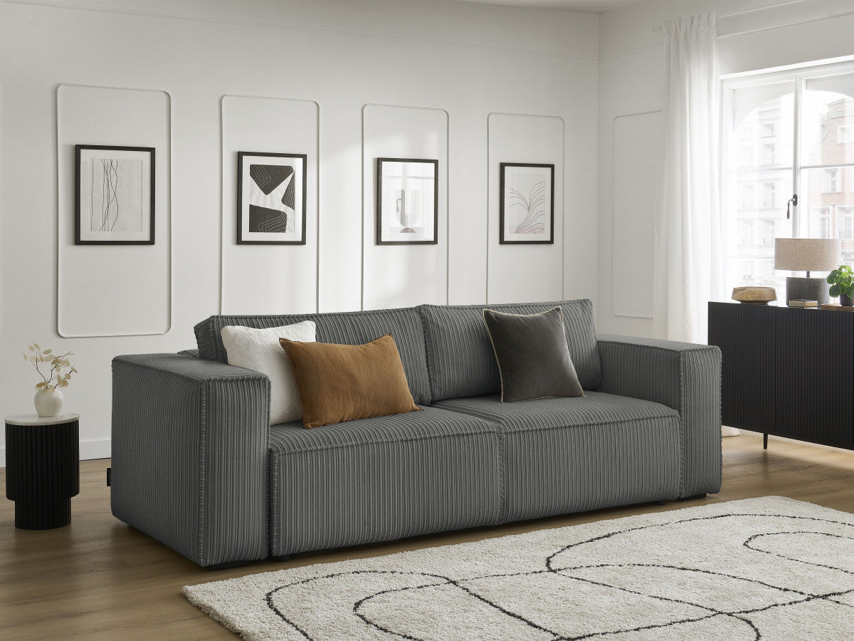 NINA corduroy slaapbank met opbergvak