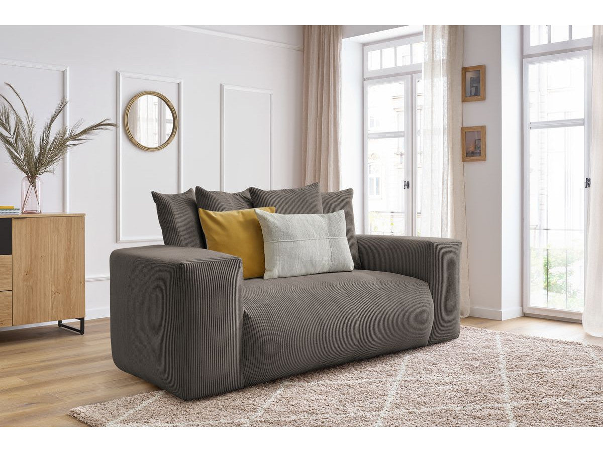 Canapé droit fixe 2 places VOLTAIRE