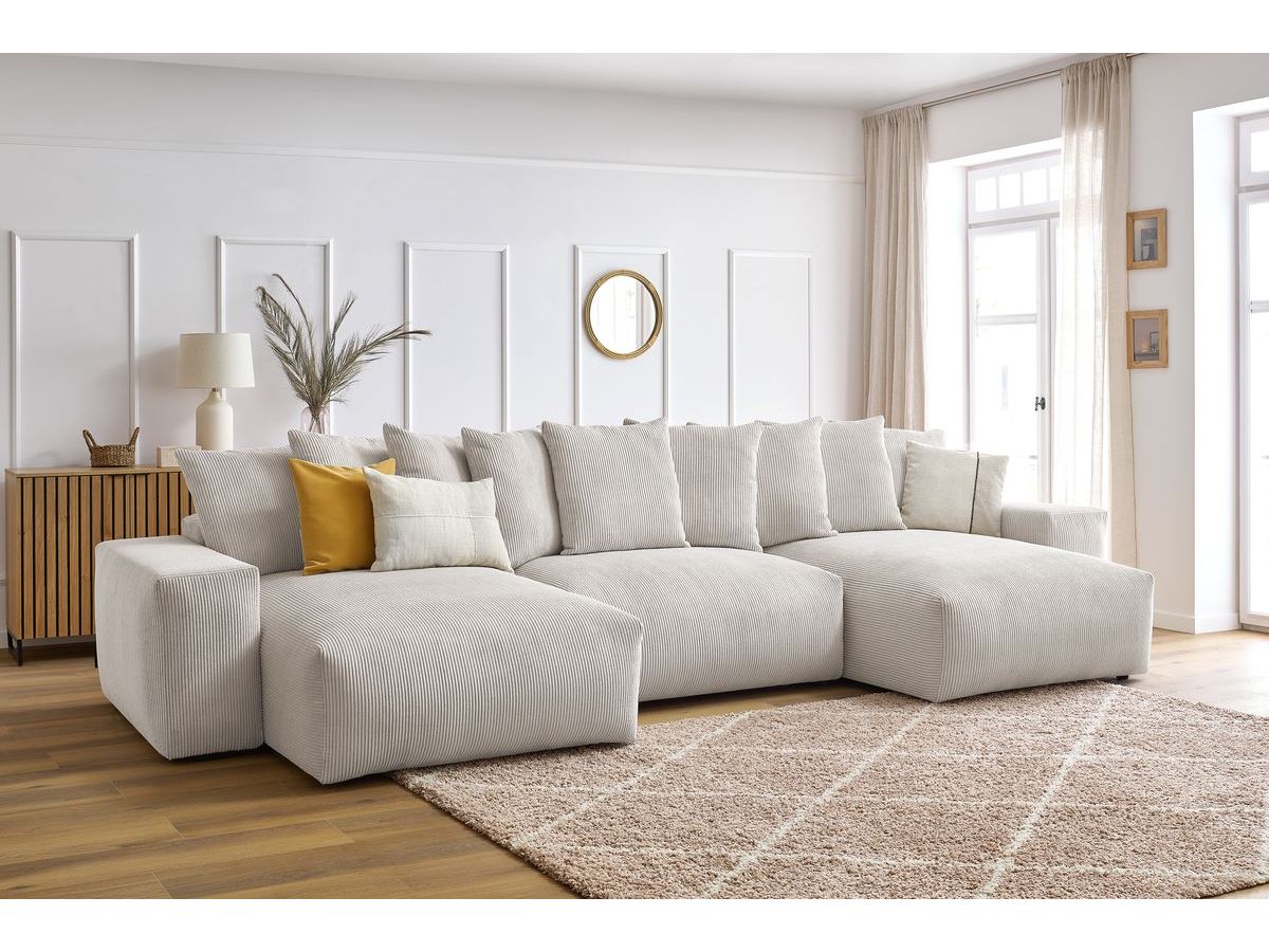 Canapé panoramique convertible coffre VOLTAIRE