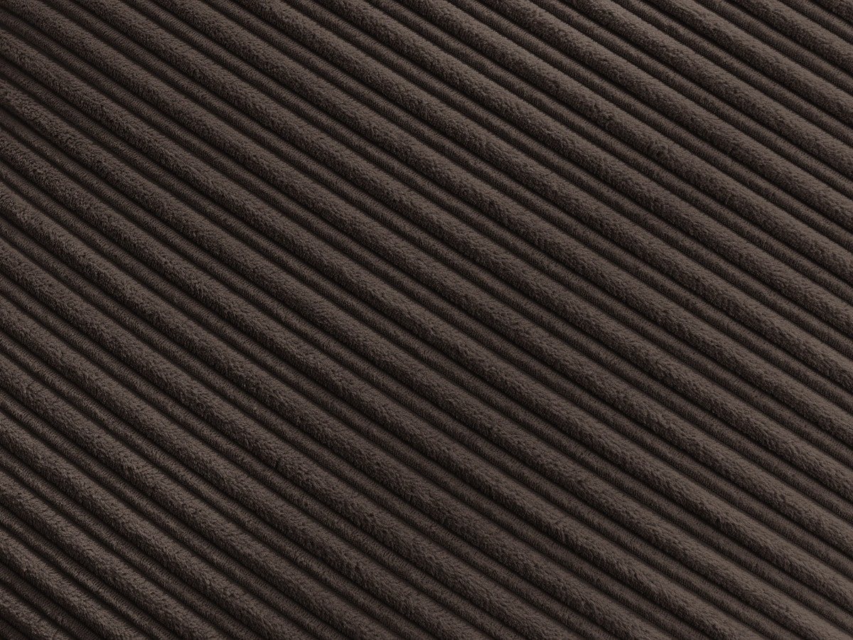dubbele corduroy type a gekleurd bruin