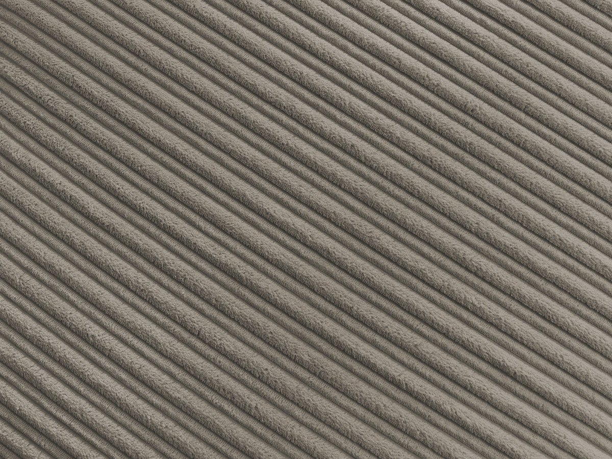 dubbele corduroy type a gekleurd taupe