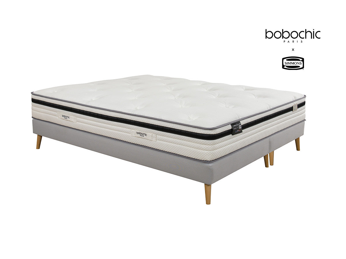 BRIENNE limited edition hybride matras + boxspringset BOBOCHIC x SIMMONS
