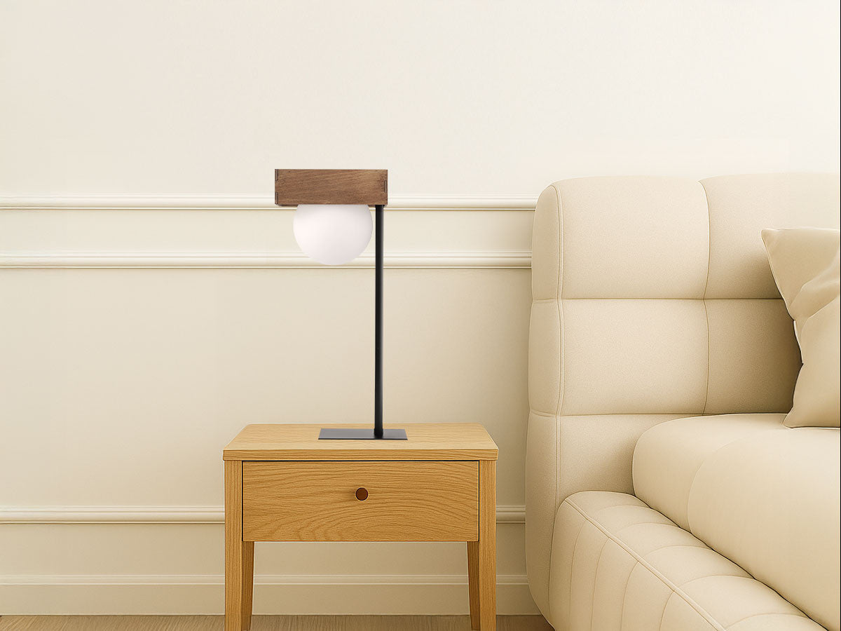 Lampe de chevet KEDAH en acier