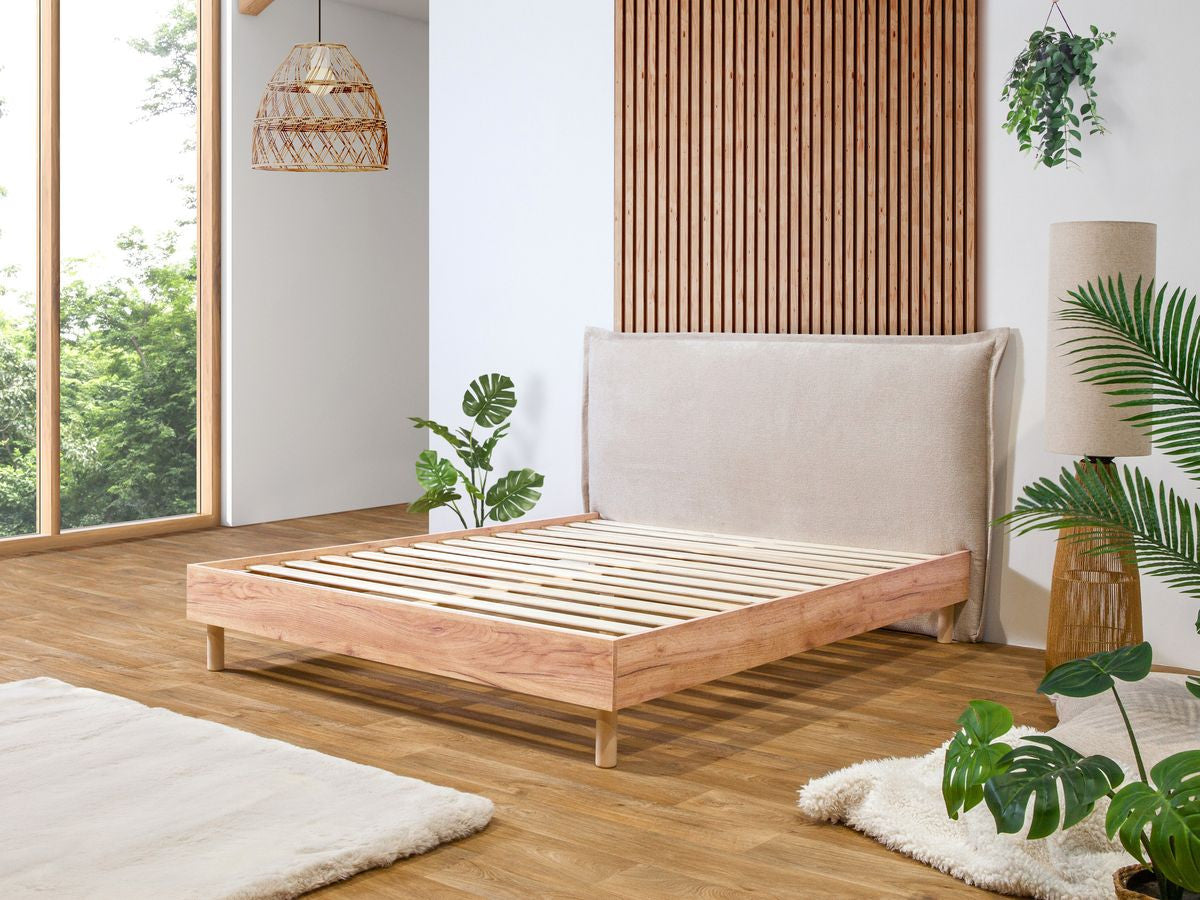 CHARLIE bed met massieve lattenbodem