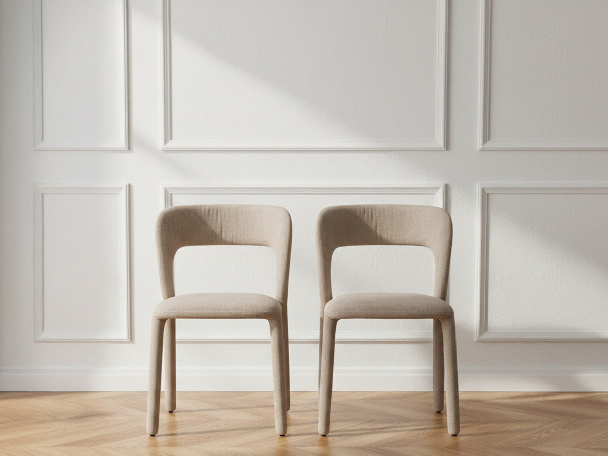 Set van 2 PIA stoffen stoelen