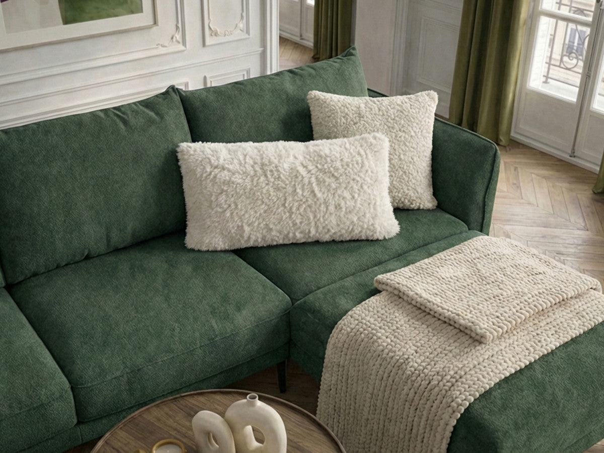 Lot de 2 coussins texturés NIVA