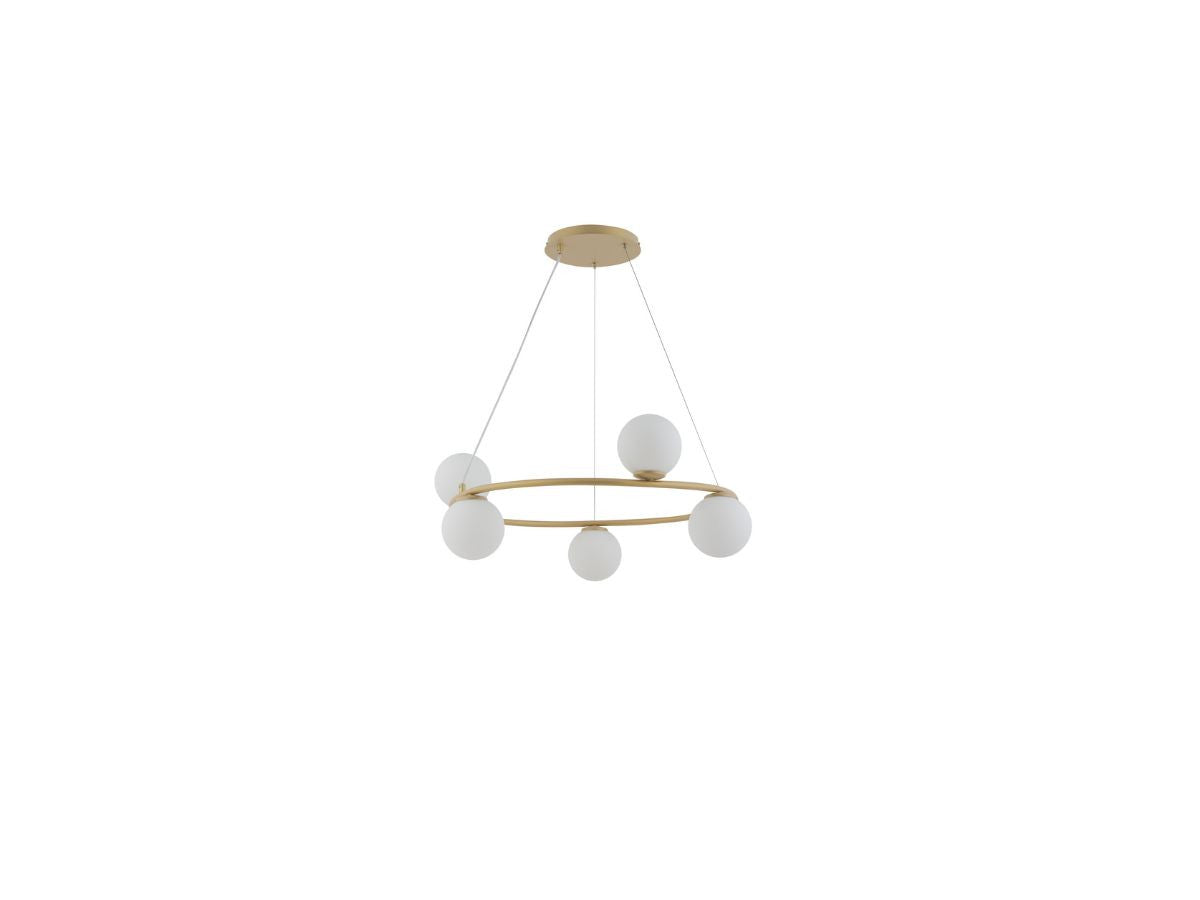 sik stalen kroonluchter gekleurd goud