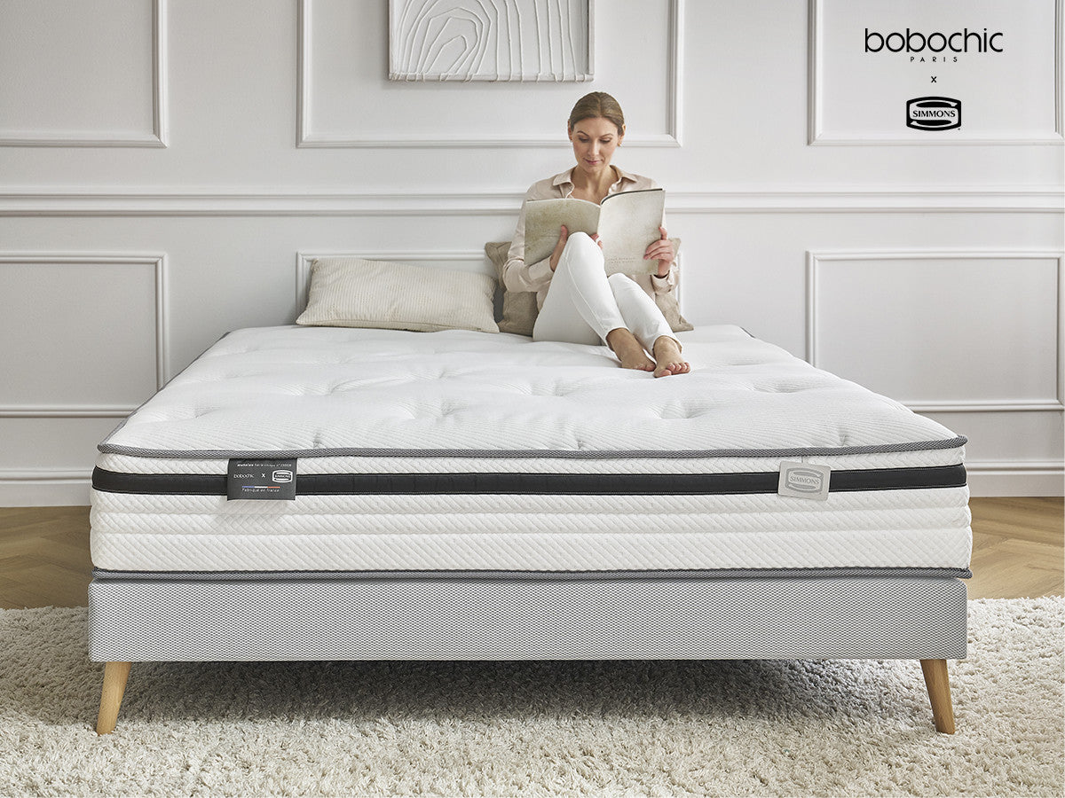 Matelas hybride BRIENNE édition limitée BOBOCHIC x SIMMONS