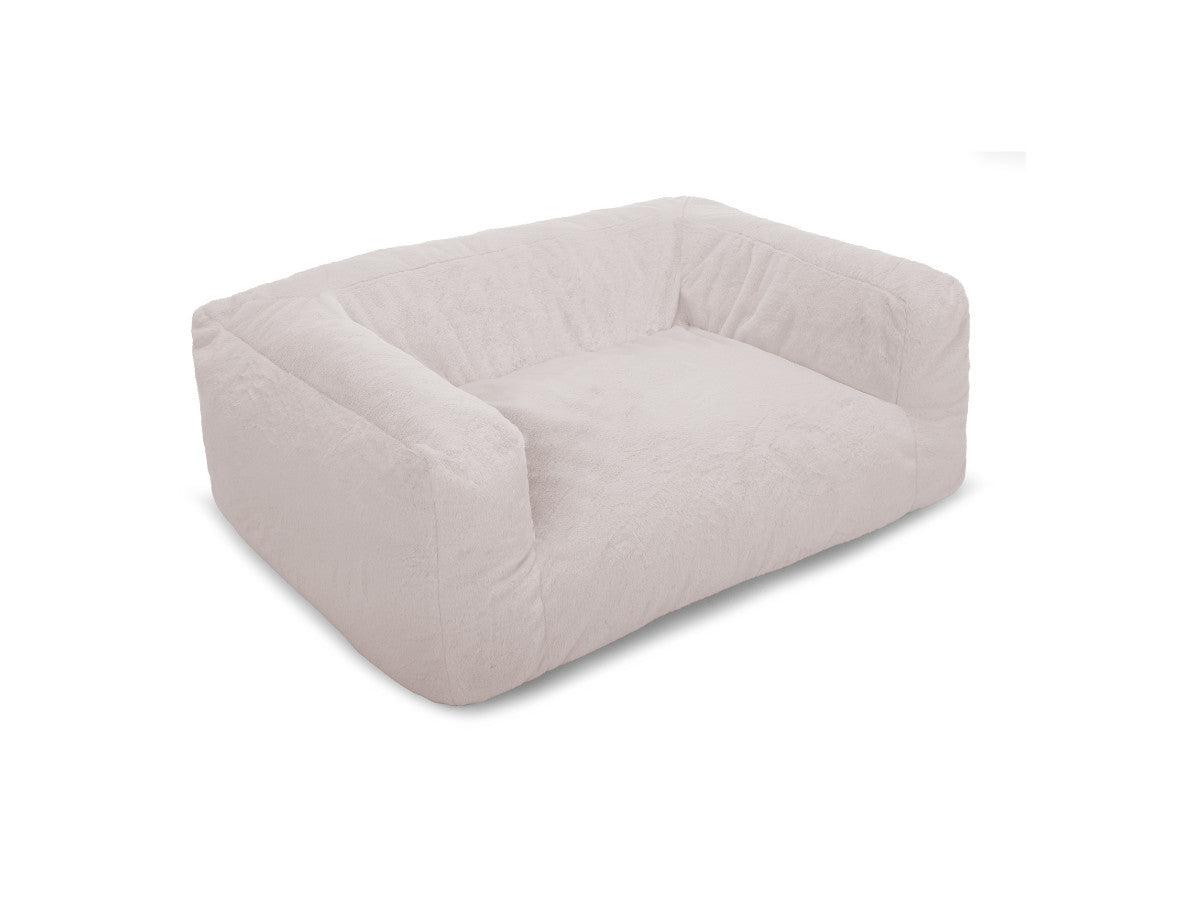 Panier pour chien SALTO tissu imitation fourrure