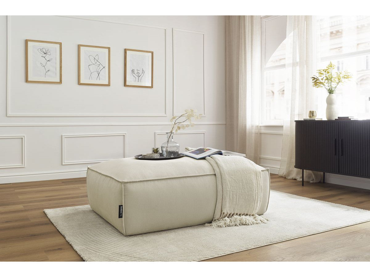 Pouf BOHEME velours côtelé