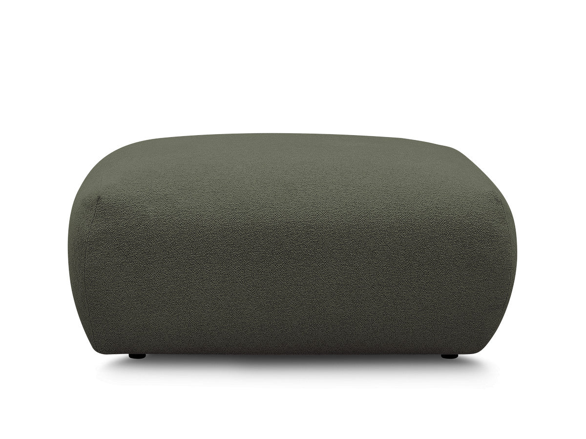 Pouf carré VOLTAIRE tissu chiné