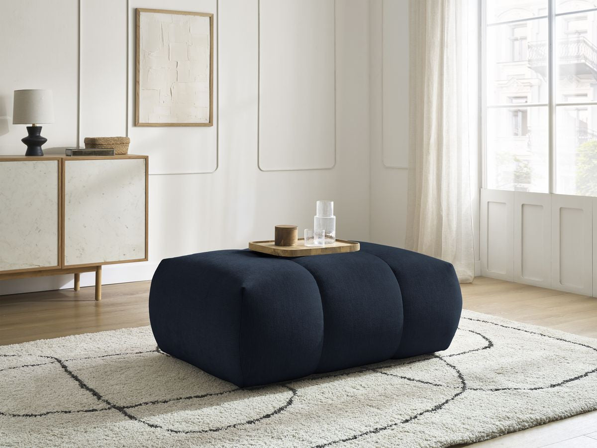 Pouf FUJI tissu lisse