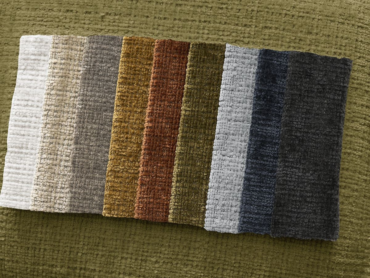 Pouf LEONORE tissu texturé