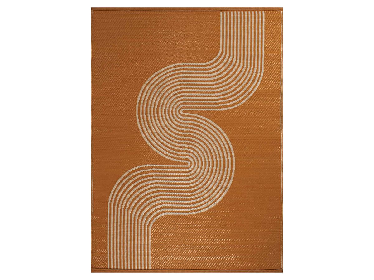 Tapis d'extérieur SILOE motif abstrait