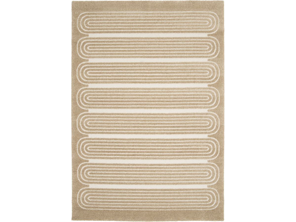 Tapis poils courts IAGO motif graphique