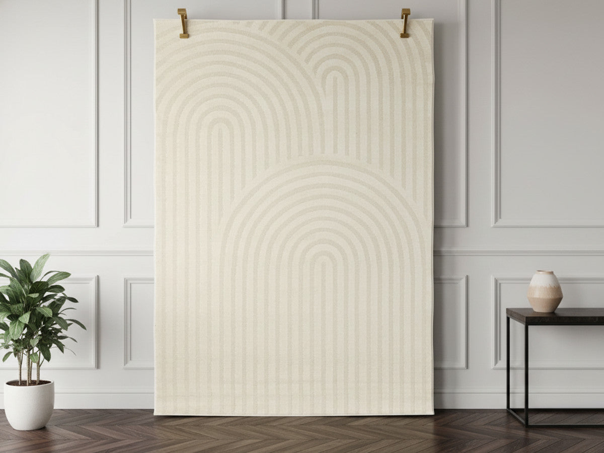 Tapis poils courts JADA motifs abstraits