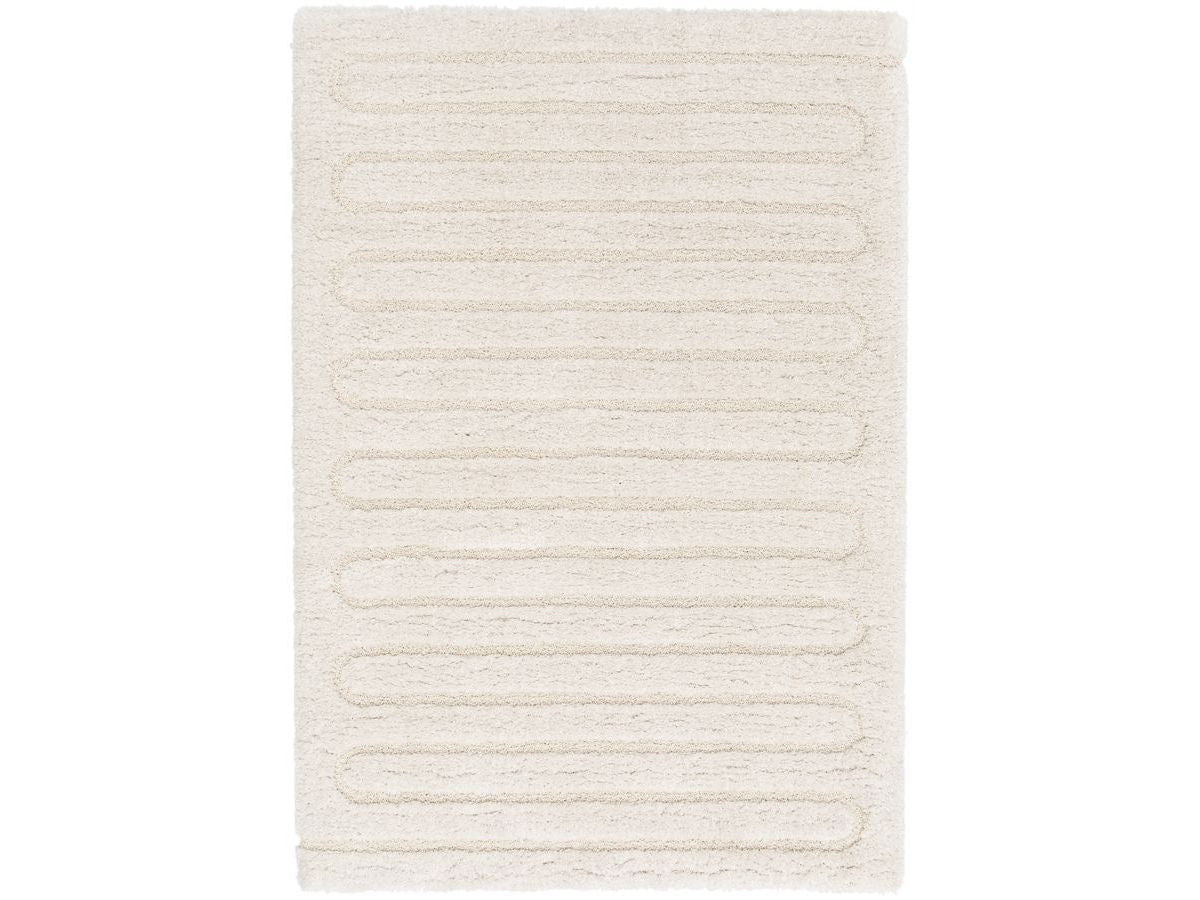 Tapis poils longs CYRELLO motif graphique