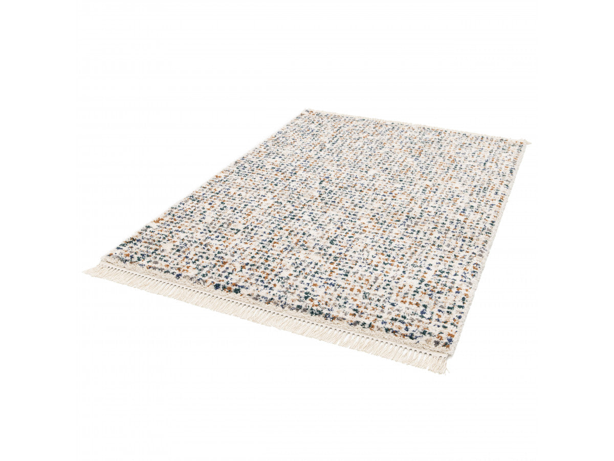 Tapis poils longs FINA motif graphique