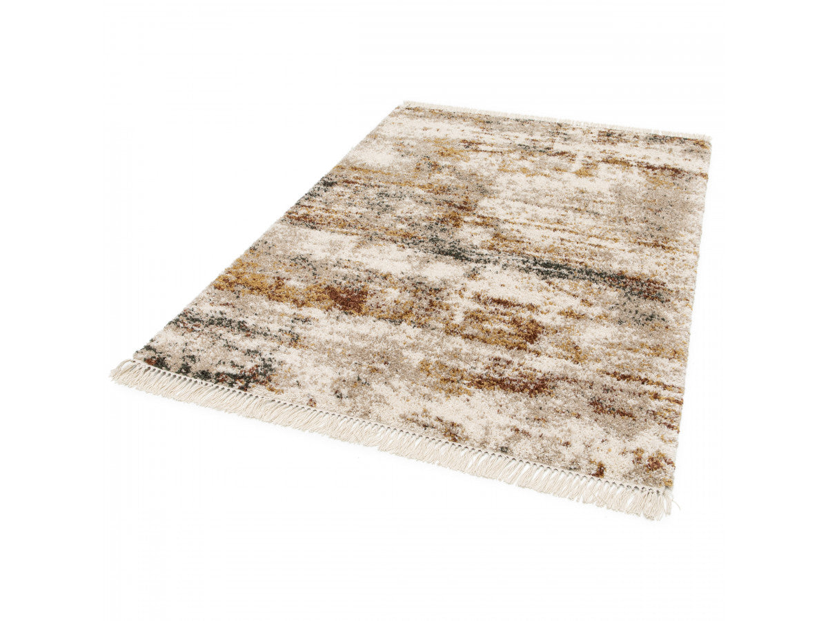 Tapis poils longs GALO motif abstrait
