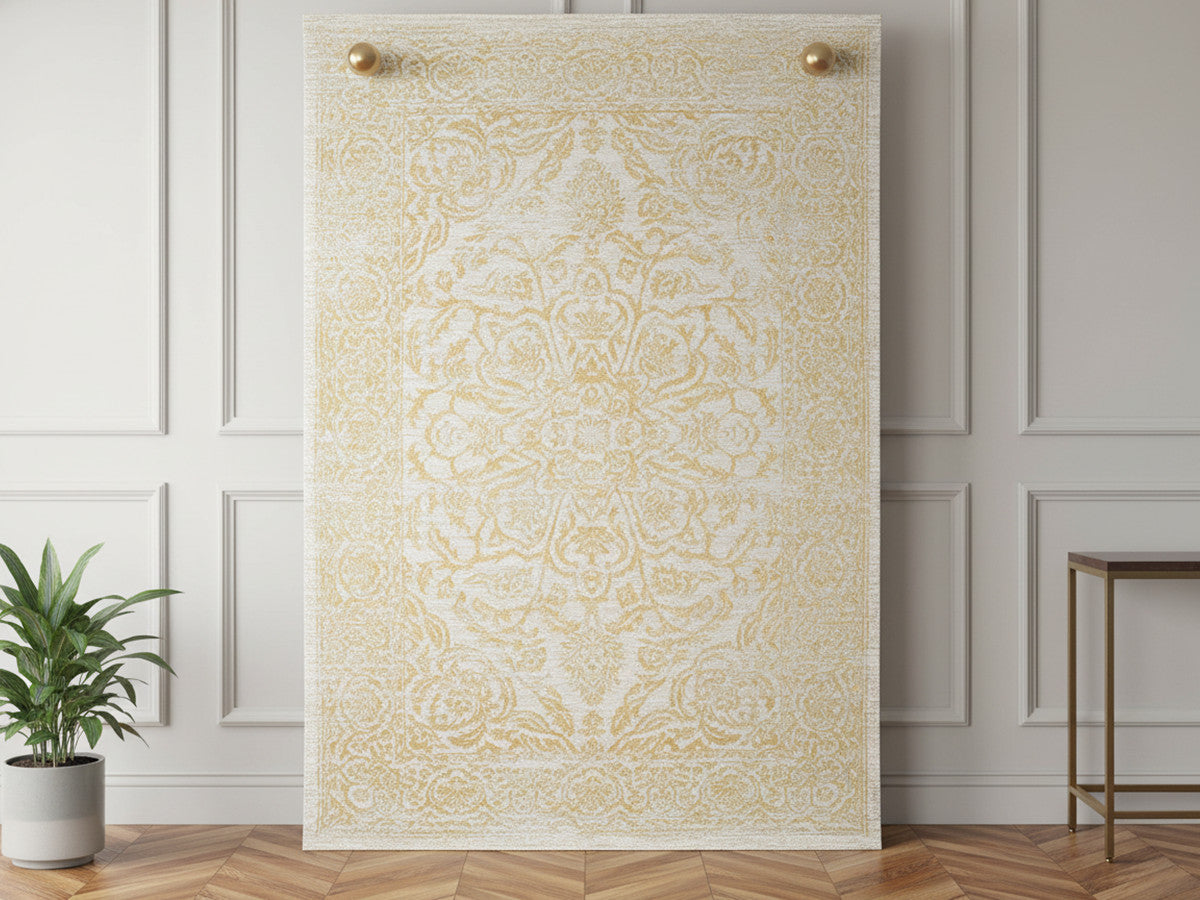 Tapis poils ras HIND motif abstrait