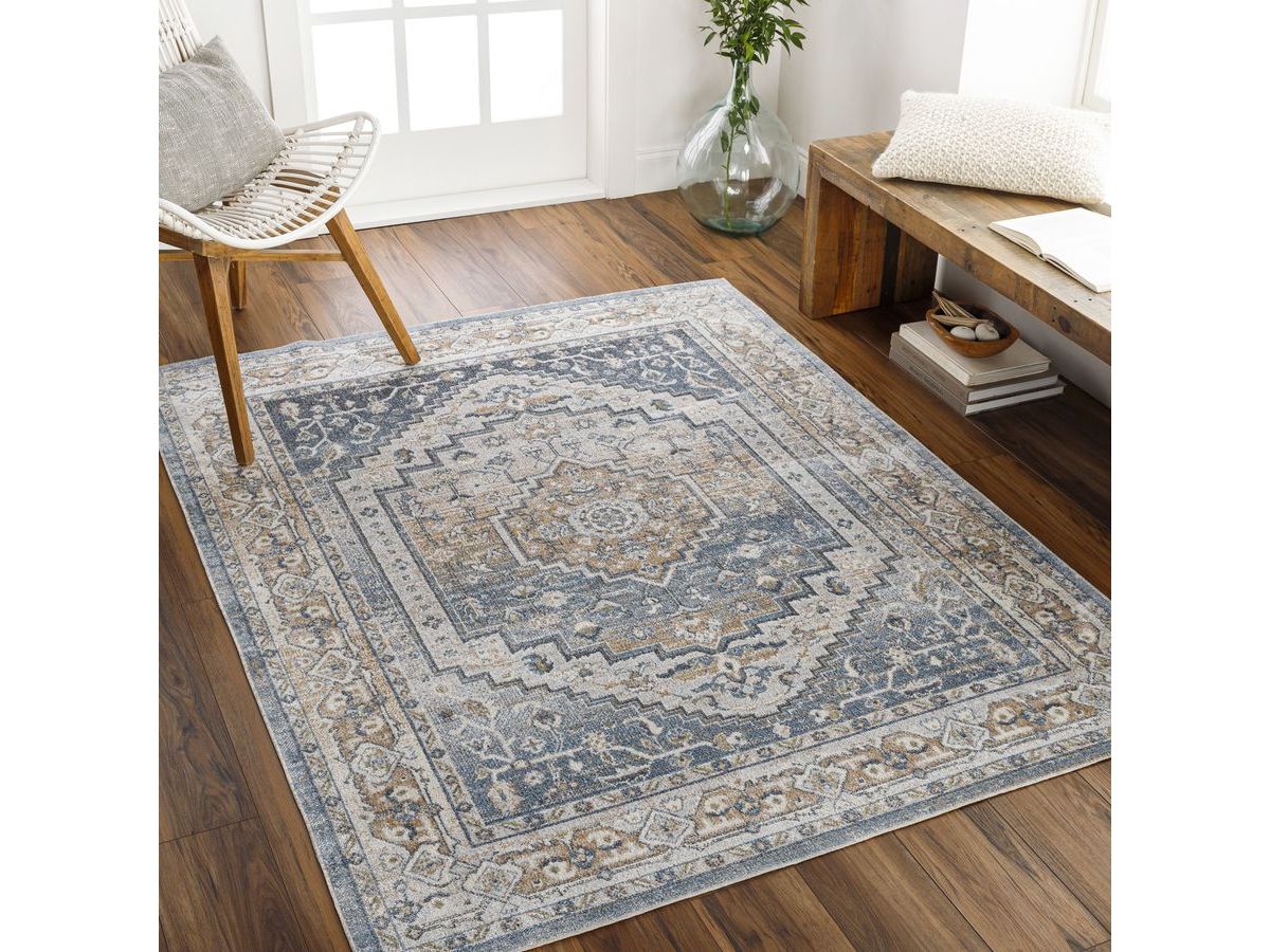 Tapis poils ras LINA vintage