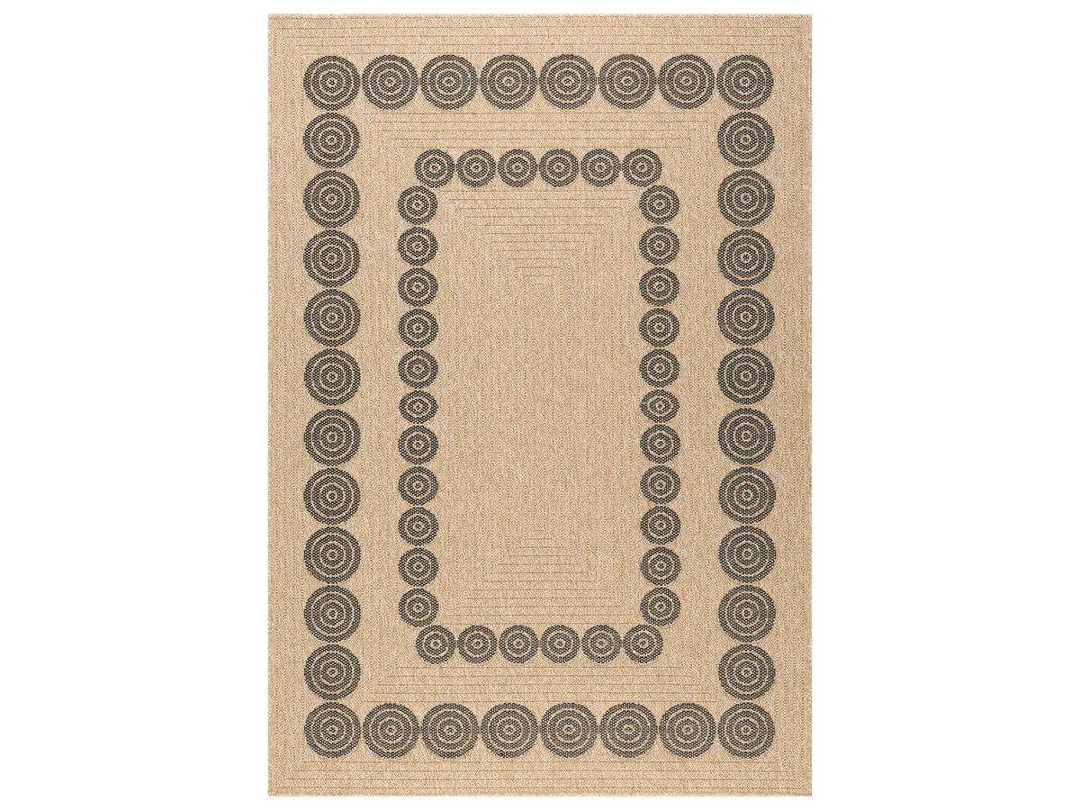 NAMA laagpolig vloerkleed met jute-look