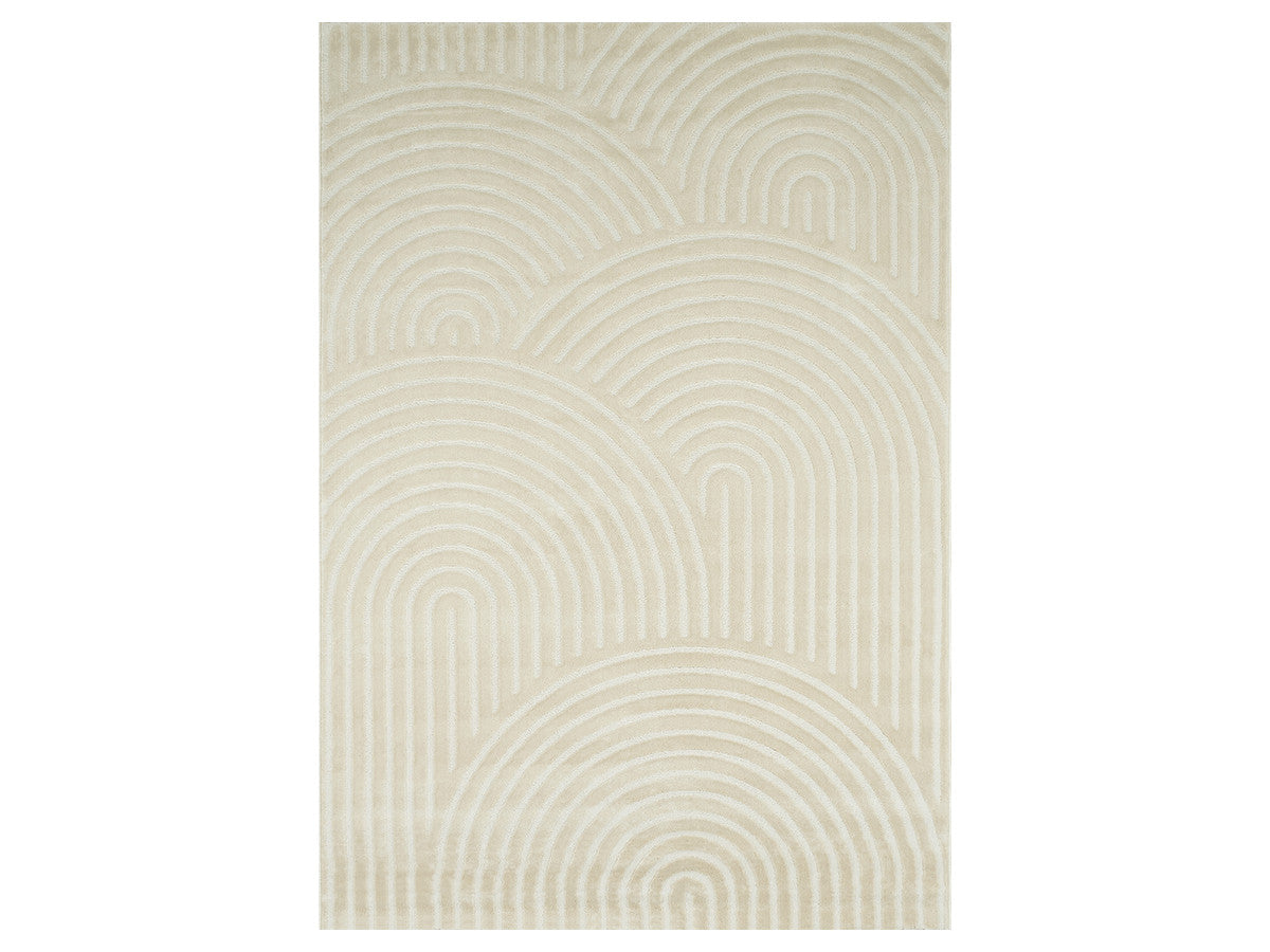 Tapis poils ras NOLAN motif abstrait