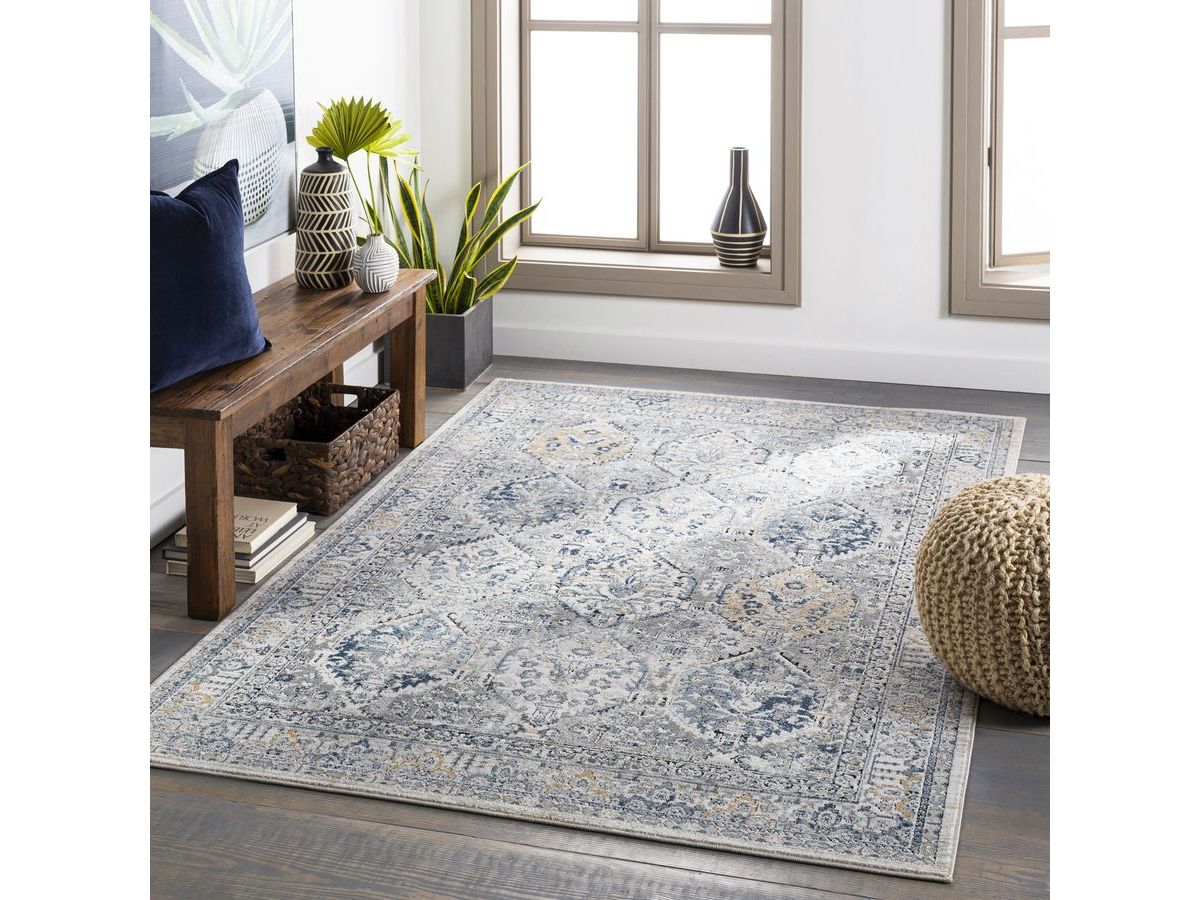 Tapis poils ras RANYA vintage