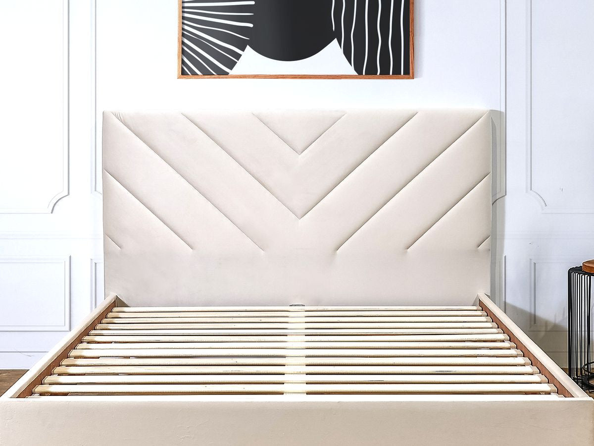 Tête de lit ROMANE tissu velours