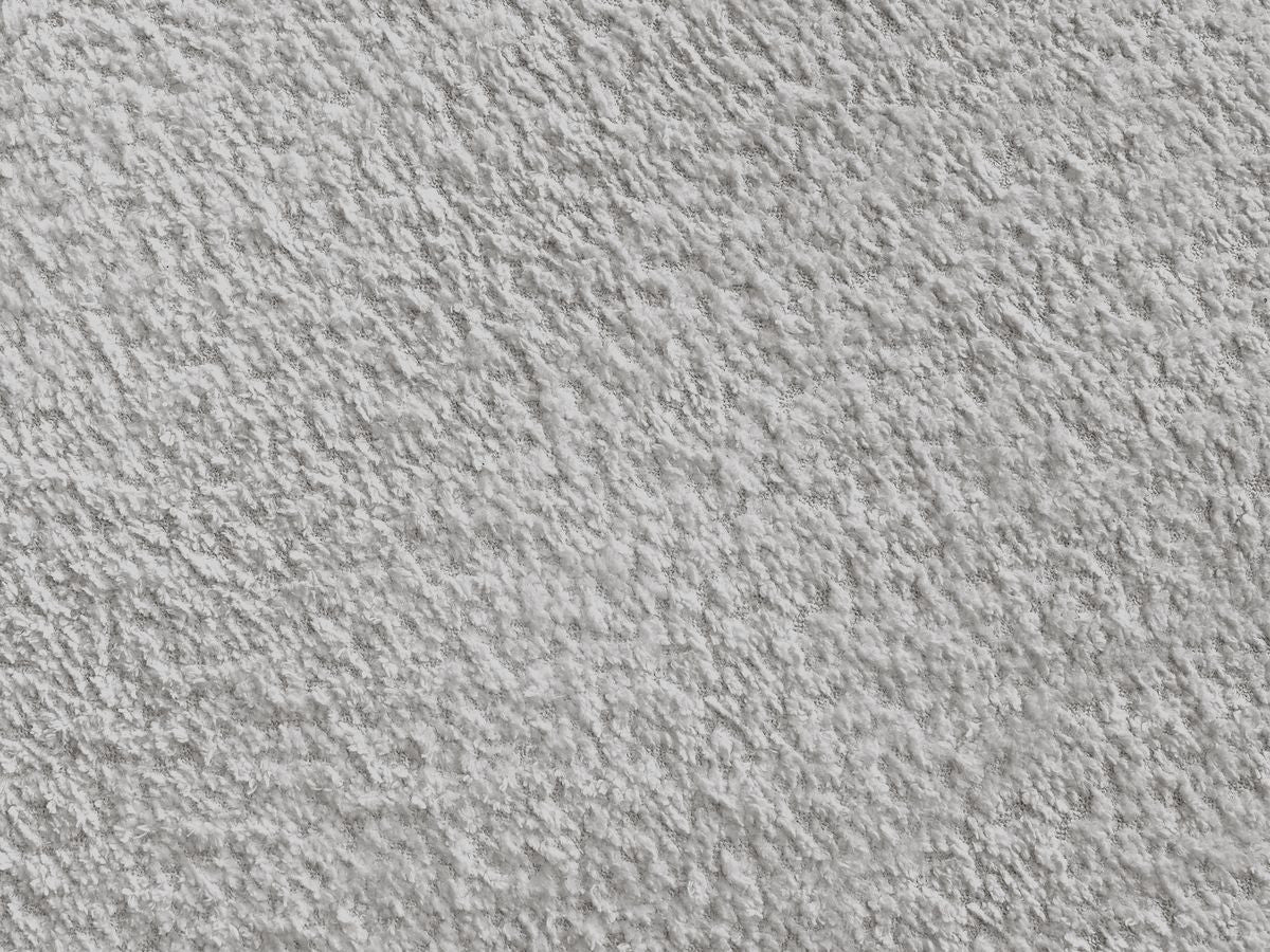 tissu bouclette type a de couleur gris clair