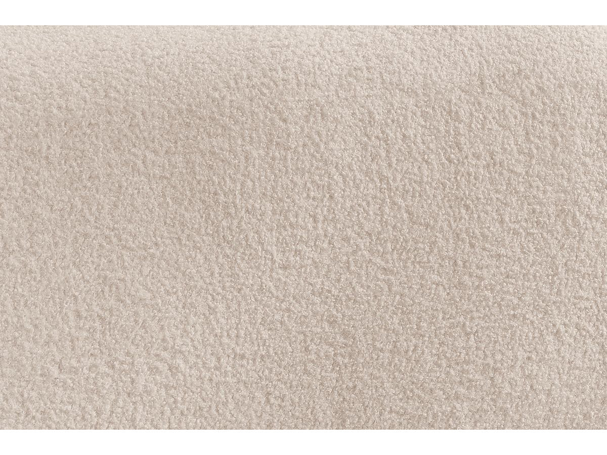 tissu bouclette type b de couleur beige