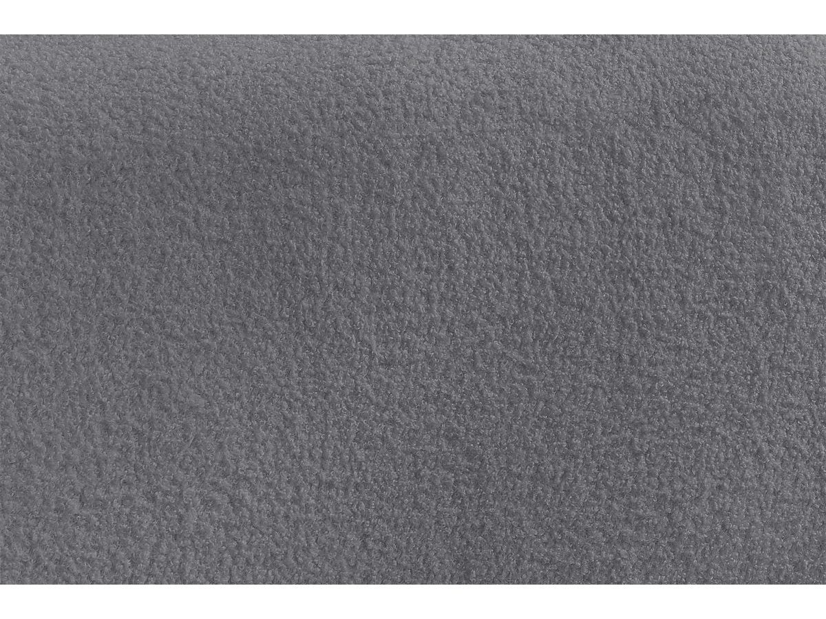tissu bouclette type b de couleur gris foncé