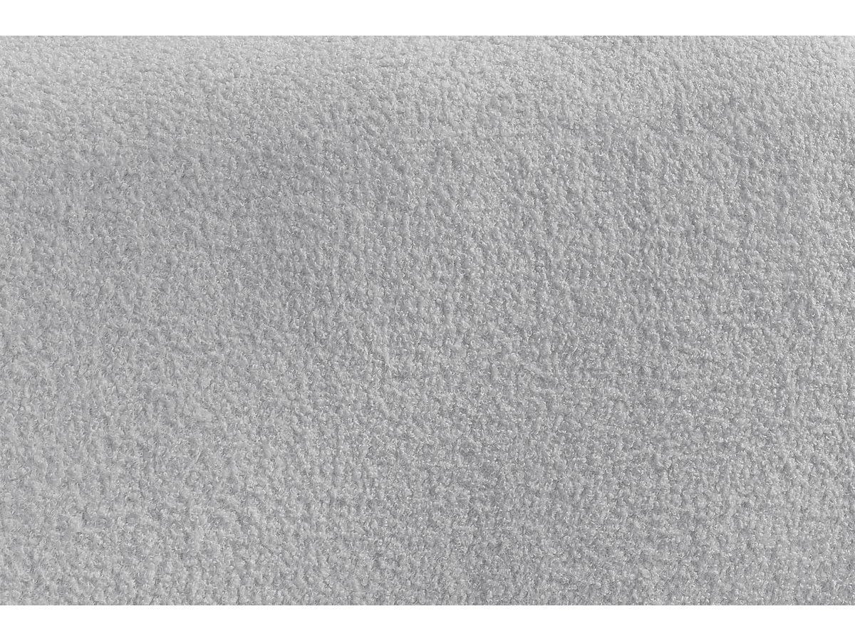 tissu bouclette type b de couleur gris clair