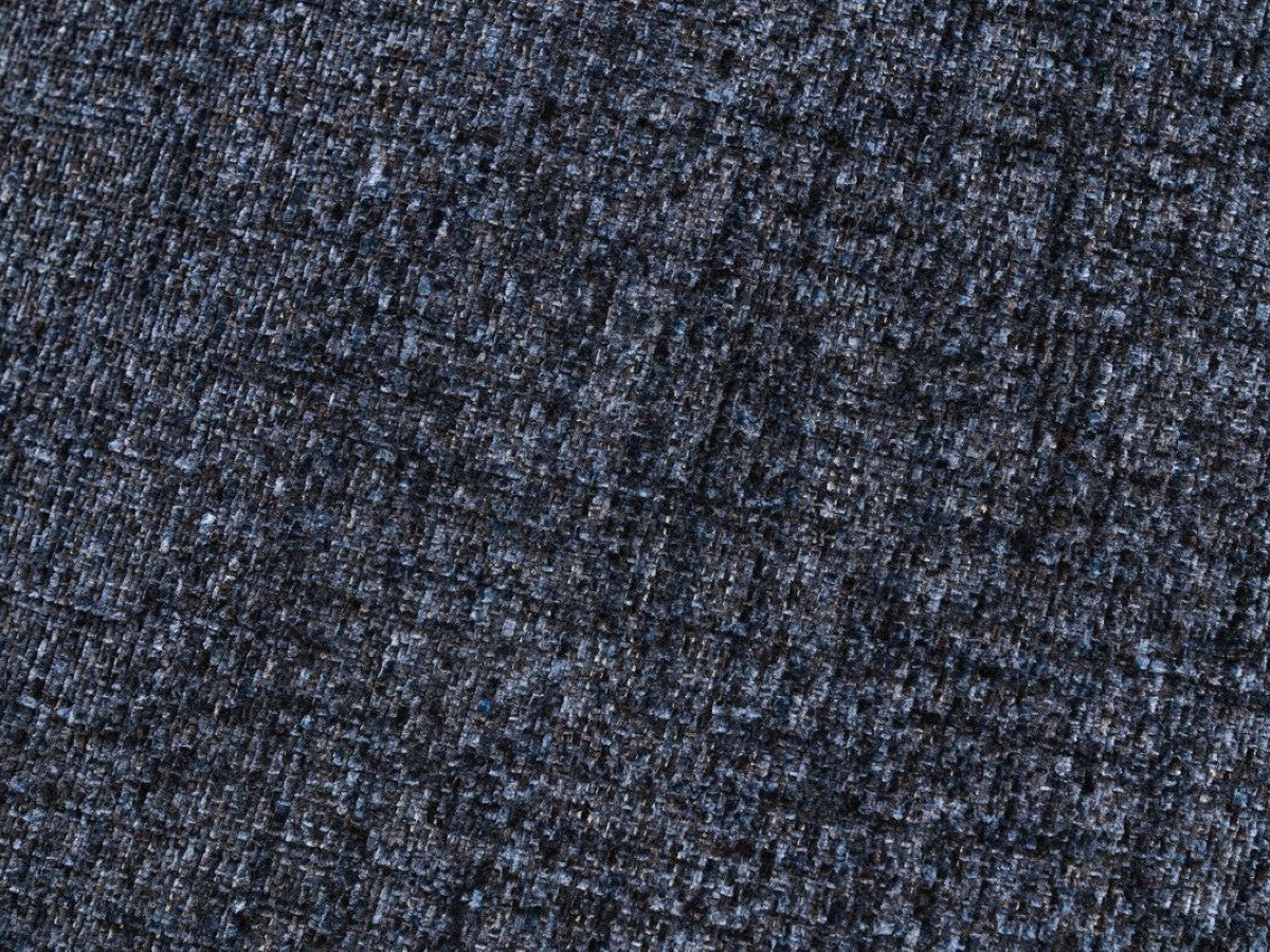 tissu chiné type e de couleur bleu foncé