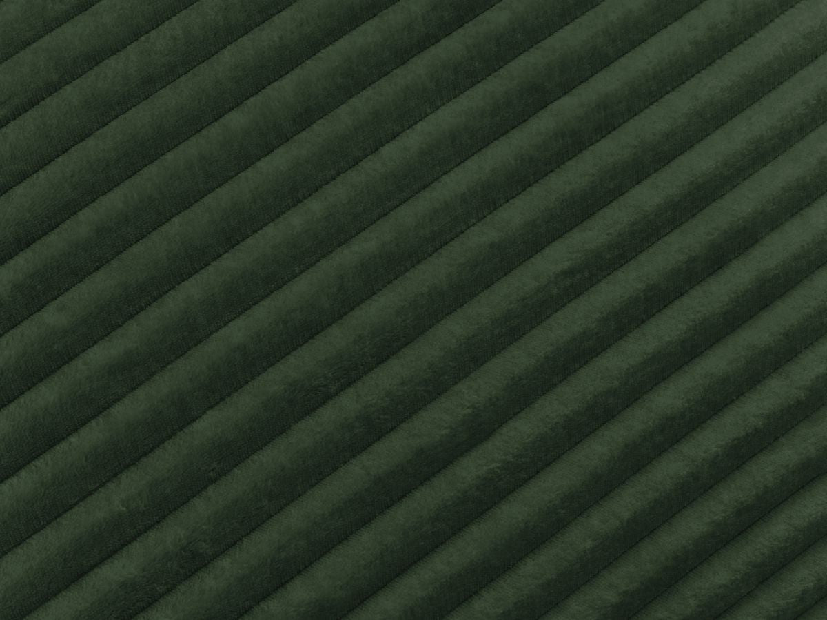 velours côtelé épais type c de couleur vert