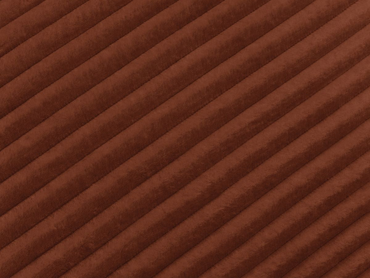 velours côtelé épais type c de couleur orange