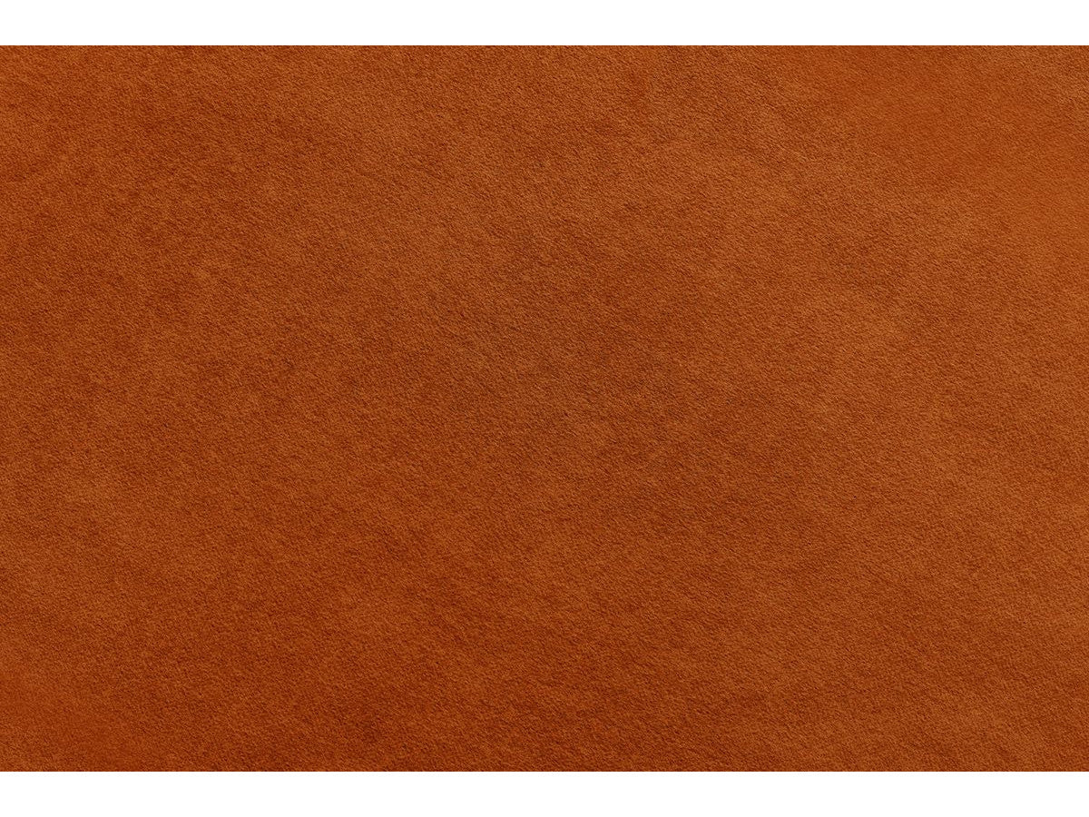 velours type d de couleur orange